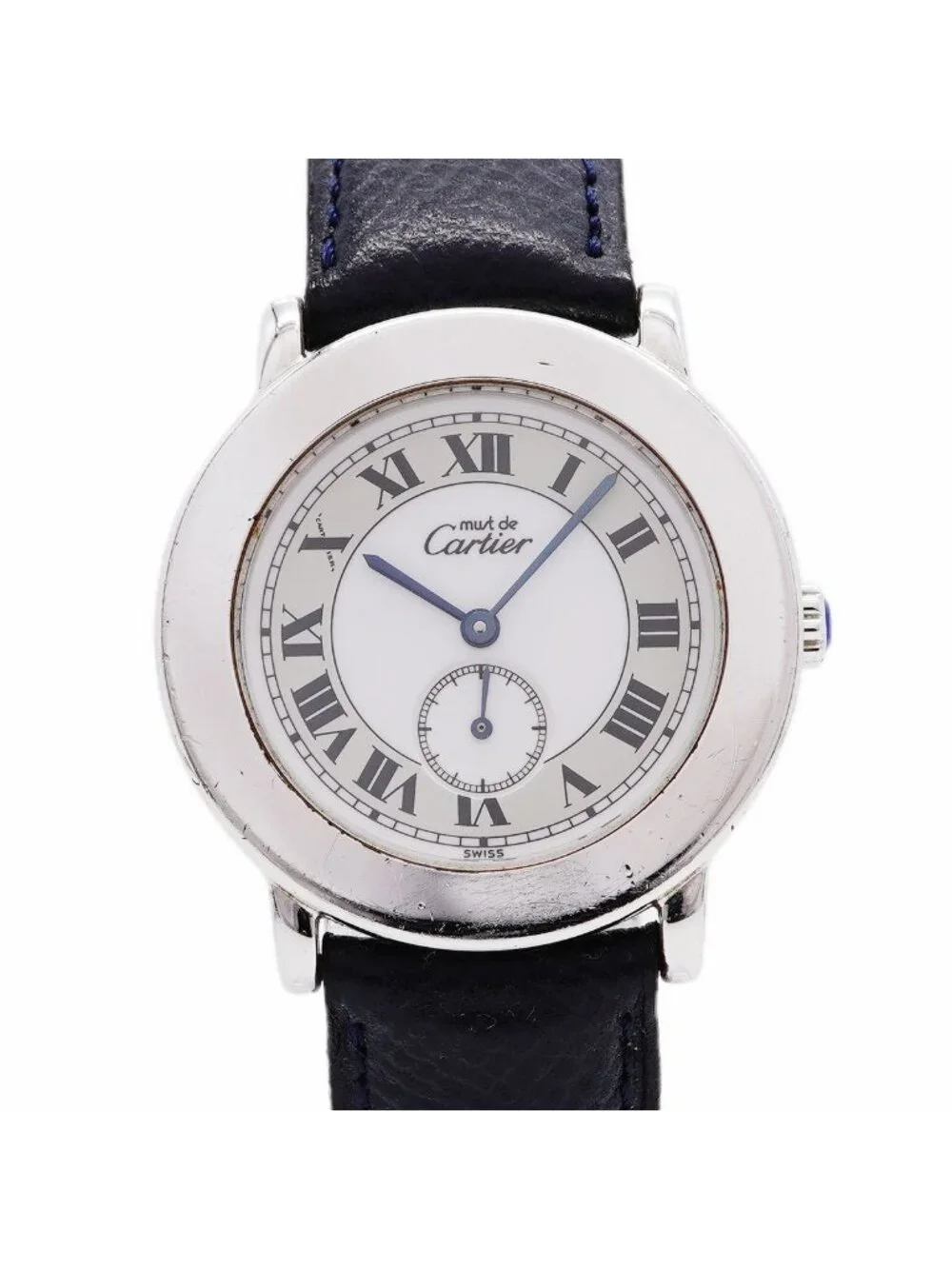 Cartier Must Ronde White Dial Watch